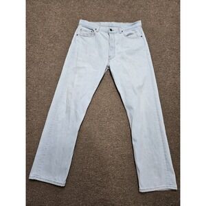 Vintage 1980s Levi's 501XX‎ Jeans Men 34x29 Light Blue Wash Denim Made In USA